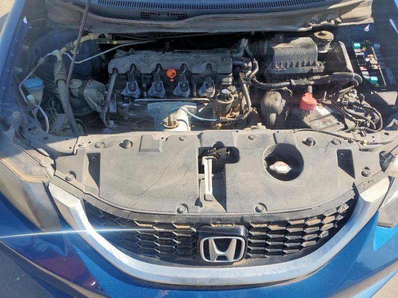 19XFB2F98FE003587 - 2015 HONDA CIVIC EXL BLUE photo 11