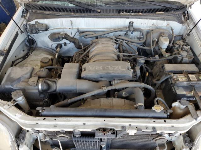 5TBRT3413YS065543 - 2000 TOYOTA TUNDRA ACCESS CAB თეთრი ფოტო 11