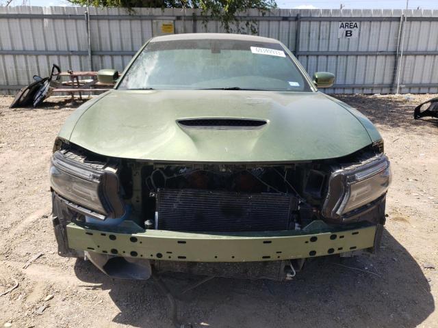 2C3CDXGJ8KH742321 - 2019 DODGE CHARGER SCAT PACK GREEN photo 5
