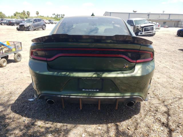 2C3CDXGJ8KH742321 - 2019 DODGE CHARGER SCAT PACK GREEN photo 6