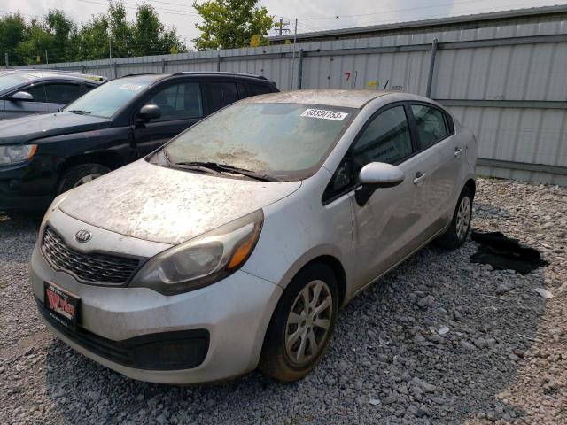 KNADM4A37D6302505 - 2013 KIA RIO LX GRAY photo 1