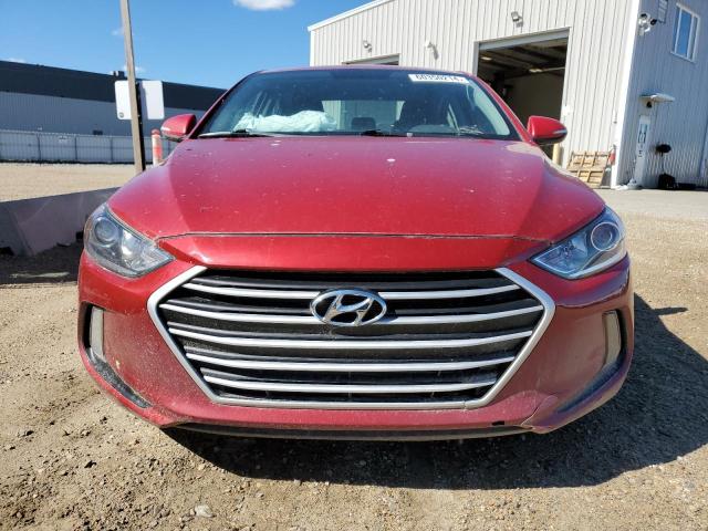 KMHD84LF5HU322828 - 2017 HYUNDAI ELANTRA SE RED photo 5