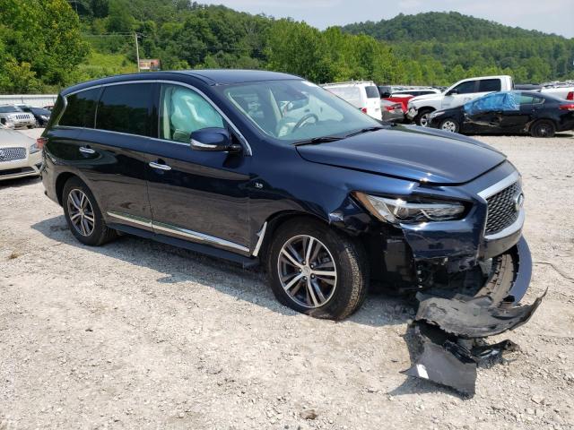 5N1DL0MM2KC550867 - 2019 INFINITI QX60 LUXE BLUE photo 4