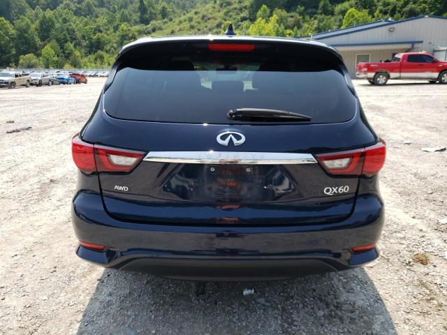 5N1DL0MM2KC550867 - 2019 INFINITI QX60 LUXE BLUE photo 6