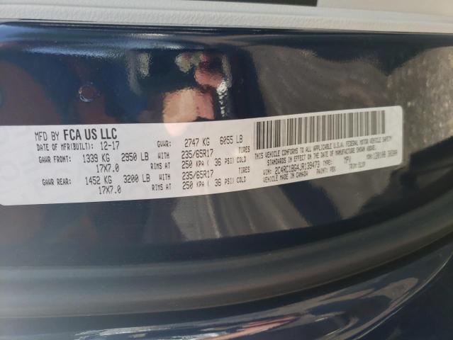 2C4RC1BG4JR139473 - 2018 CHRYSLER PACIFICA TOURING L ლურჯი ფოტო 14