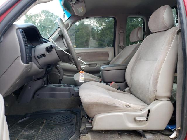 5TESN92N02Z108788 - 2002 TOYOTA TACOMA XTRACAB PRERUNNER წითელი ფოტო 7