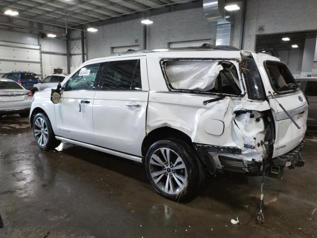 1FMJK1MT0MEA33934 - 2021 FORD EXPEDITION MAX PLATINUM WHITE photo 2