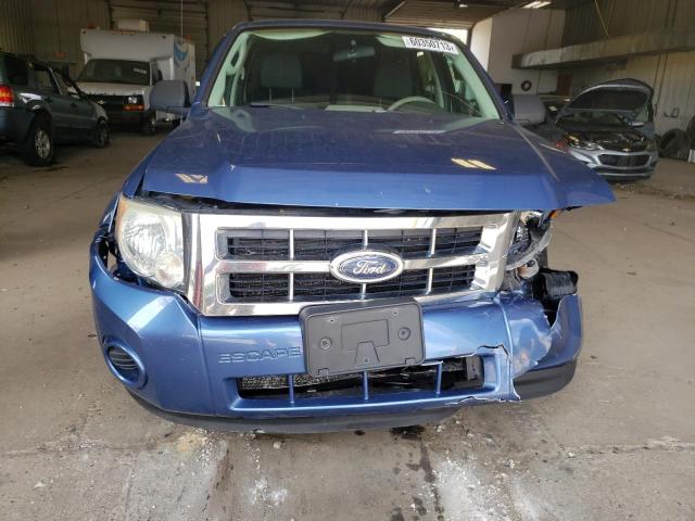 1FMCU02749KB02572 - 2009 FORD ESCAPE XLS BLUE photo 5