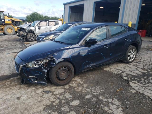 JM1BM1T72F1272886 - 2015 MAZDA 3 SV BLUE photo 1