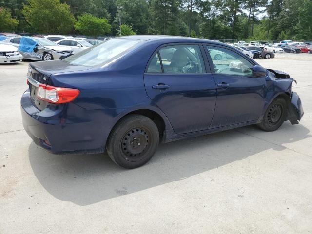 2T1BU4EE0BC682797 - 2011 TOYOTA COROLLA BASE BLUE photo 3