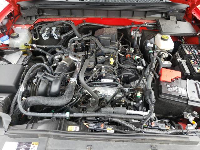 1FMDE5DH0NLB65757 - 2022 FORD BRONCO BASE RED photo 11