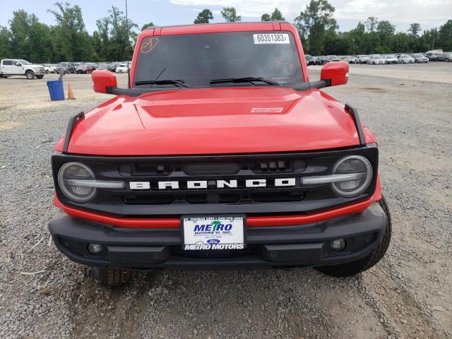 1FMDE5DH0NLB65757 - 2022 FORD BRONCO BASE RED photo 5