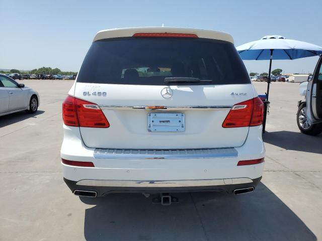 4JGDF6EE7FA476378 - 2015 MERCEDES-BENZ GL 450 4MATIC WHITE photo 6