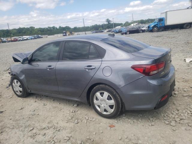 3KPA24AB2KE171557 - 2019 KIA RIO S GRAY photo 2