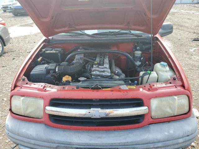 2CNBJ13C416901670 - 2001 CHEVROLET TRACKER RED photo 11