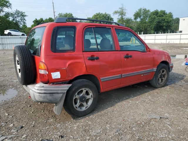 2CNBJ13C416901670 - 2001 CHEVROLET TRACKER RED photo 3