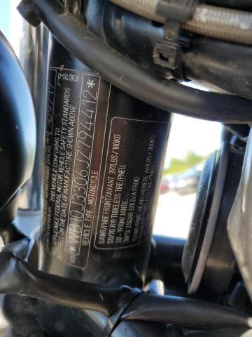 WB10J3306JZ794412 - 2018 BMW R NINE T SCRAMBLER SILVER photo 9