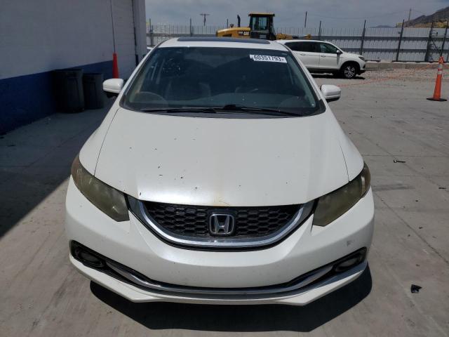 19XFB2F92FE014021 - 2015 HONDA CIVIC EXL 白色 照片 5