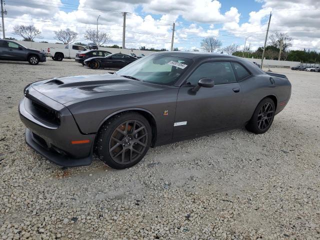 2C3CDZFJ3KH649445 - 2019 DODGE CHALLENGER R/T SCAT PACK GRAY photo 1