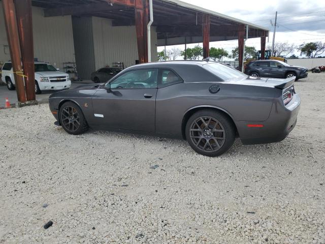 2C3CDZFJ3KH649445 - 2019 DODGE CHALLENGER R/T SCAT PACK GRAY photo 2