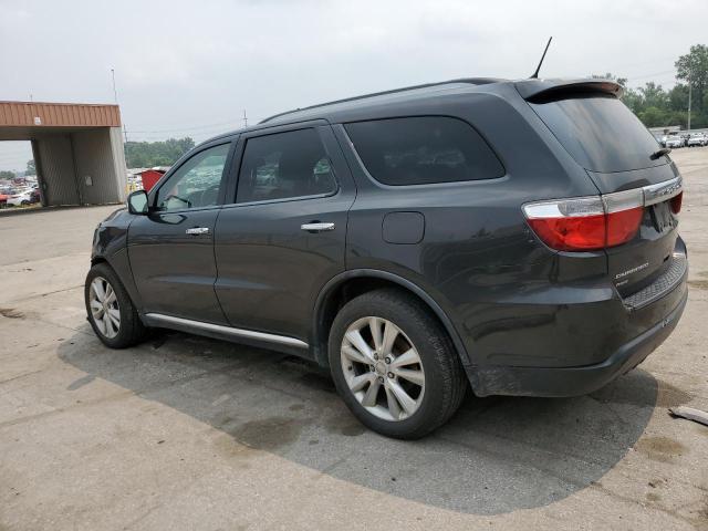 1D4RE4GG7BC734240 - 2011 DODGE DURANGO CREW GRAY photo 2