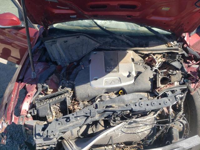 JN1BV7AP7FM333234 - 2015 INFINITI Q50 BASE RED photo 11