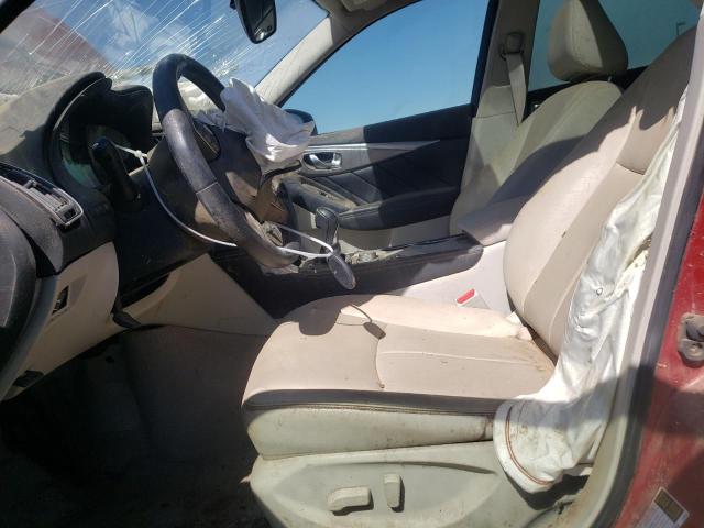 JN1BV7AP7FM333234 - 2015 INFINITI Q50 BASE RED photo 7