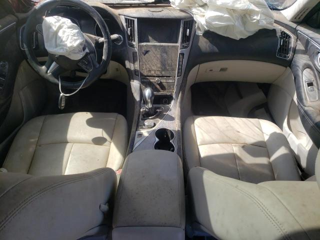 JN1BV7AP7FM333234 - 2015 INFINITI Q50 BASE RED photo 8