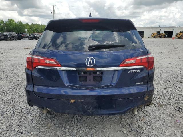 5J8TB4H53JL001806 - 2018 ACURA RDX TECHNOLOGY Mavi foto 6