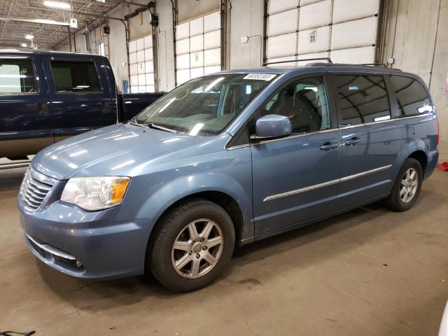 2C4RC1BG0CR158203 - 2012 CHRYSLER TOWN & COU TOURING 蓝色 照片 1