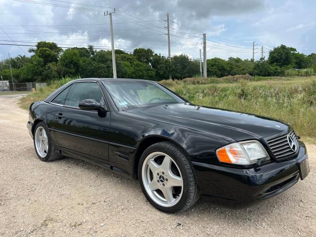 WDBFA68F31F196418 - 2001 MERCEDES-BENZ SL 500 BLACK photo 1