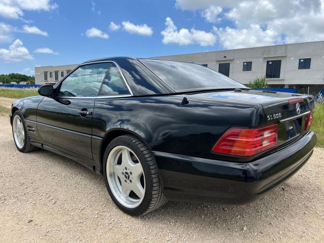 WDBFA68F31F196418 - 2001 MERCEDES-BENZ SL 500 BLACK photo 3