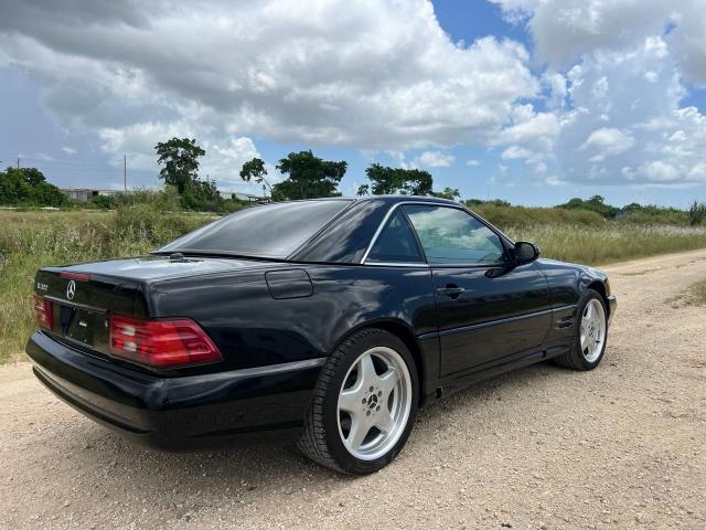 WDBFA68F31F196418 - 2001 MERCEDES-BENZ SL 500 BLACK photo 4