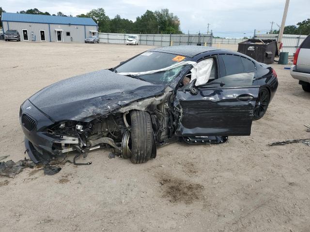 WBA6D6C56JG388902 - 2018 BMW 650 XI GRAN COUPE BLACK photo 1