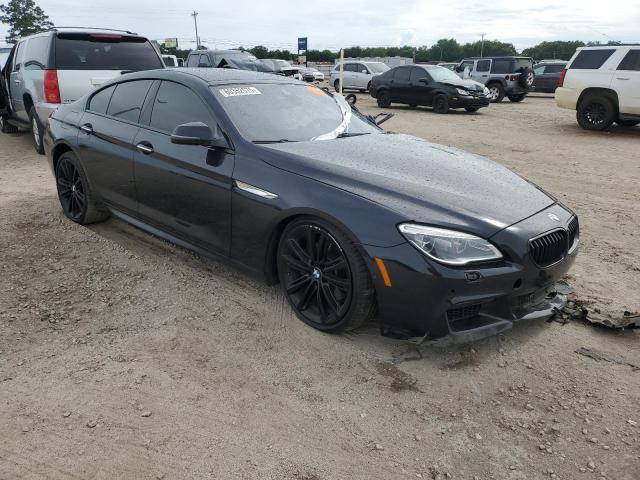 WBA6D6C56JG388902 - 2018 BMW 650 XI GRAN COUPE BLACK photo 4