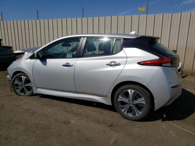 1N4AZ1CV9MC553151 - 2021 NISSAN LEAF SV SILVER photo 2