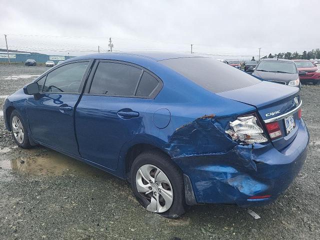 2HGFB2F46FH059232 - 2015 HONDA CIVIC LX BLUE photo 3