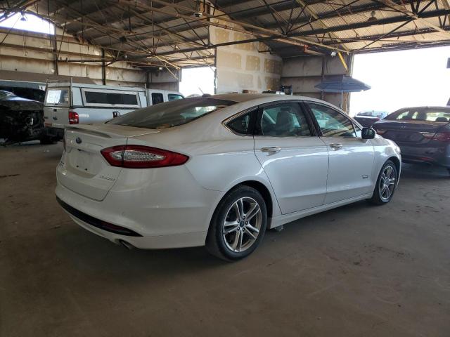 3FA6P0SU6GR115529 - 2016 FORD FUSION TITANIUM PHEV WHITE photo 3