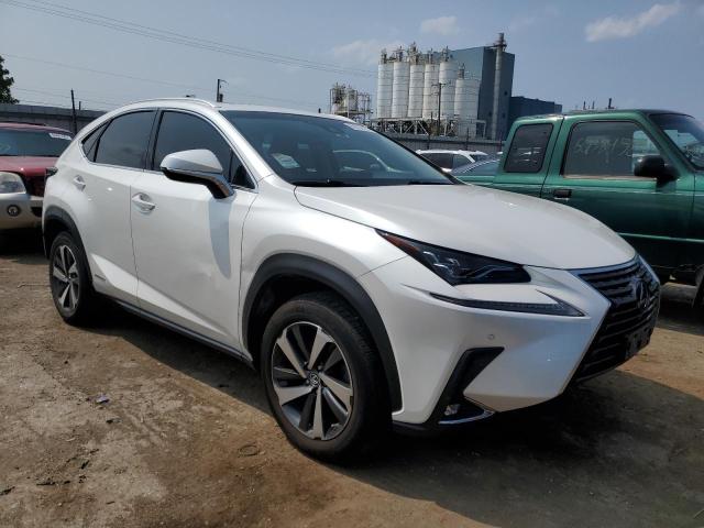 JTJBJRBZ0J2083406 - 2018 LEXUS NX 300H WHITE photo 4