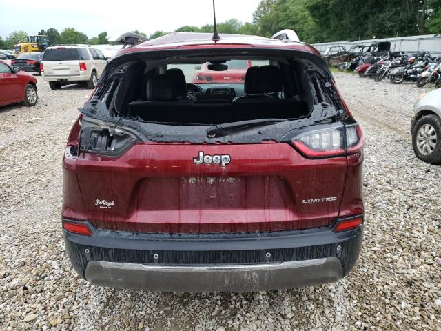 1C4PJLDB3KD302581 - 2019 JEEP CHEROKEE LIMITED BURGUNDY photo 6