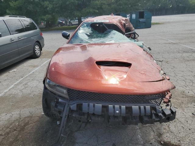 2C3CDXHG6MH648539 - 2021 DODGE CHARGER GT ORANGE photo 5