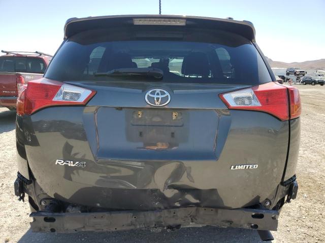 2T3YFREV3FW223079 - 2015 TOYOTA RAV4 LIMITED GRAY photo 6