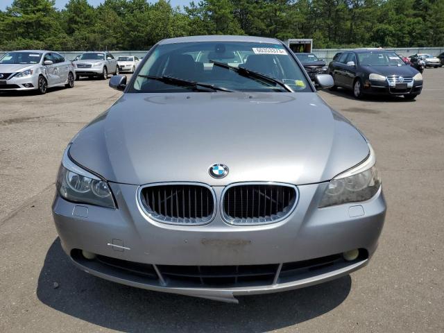 WBANA53505B862005 - 2005 BMW 5 SERIES I GRAY photo 5