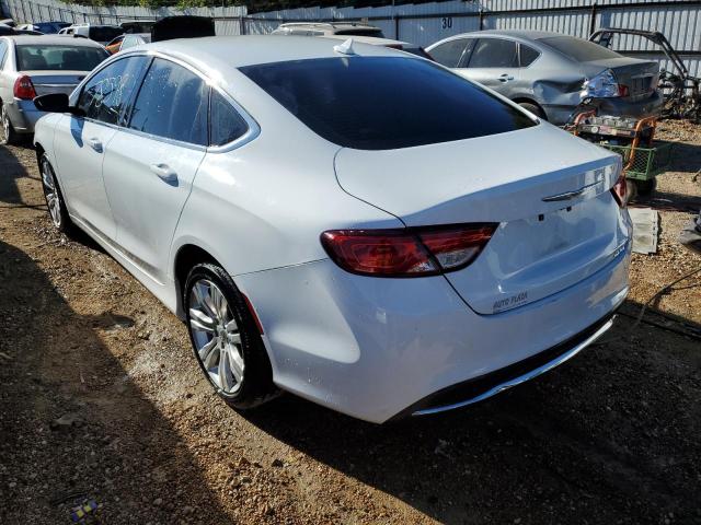 1C3CCCAB9GN118670 - 2016 CHRYSLER 200 LIMITED WHITE photo 3