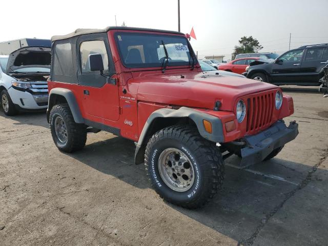 1J4FY19S9VP423424 - 1997 JEEP WRANGLER / SPORT RED photo 4