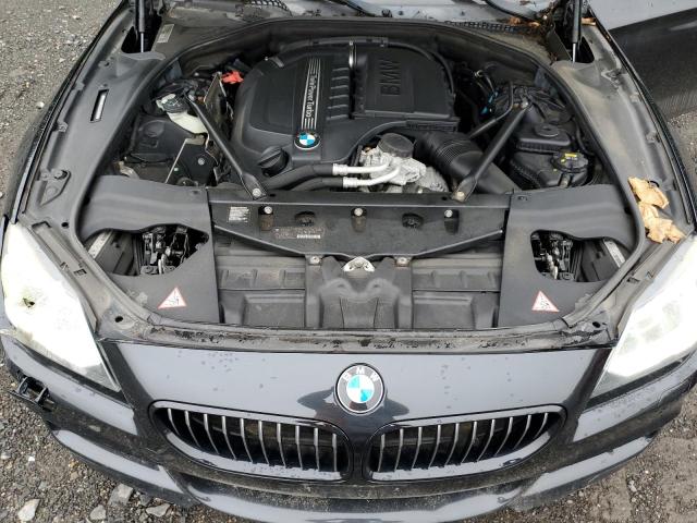WBA6B8C5XFD453597 - 2015 BMW 640 XI GRAN COUPE BLACK photo 11