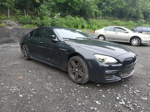 WBA6B8C5XFD453597 - 2015 BMW 640 XI GRAN COUPE BLACK photo 4