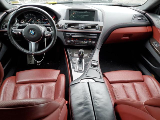 WBA6B8C5XFD453597 - 2015 BMW 640 XI GRAN COUPE BLACK photo 8