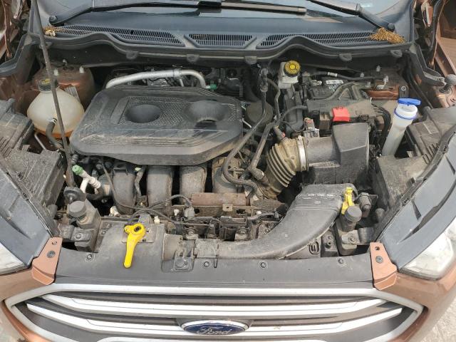 MAJ6S3GL7KC266919 - 2019 FORD ECOSPORT SE ORANGE photo 12