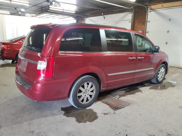 2C4RC1CG9CR252269 - 2012 CHRYSLER TOWN & COU TOURING L BURGUNDY photo 3